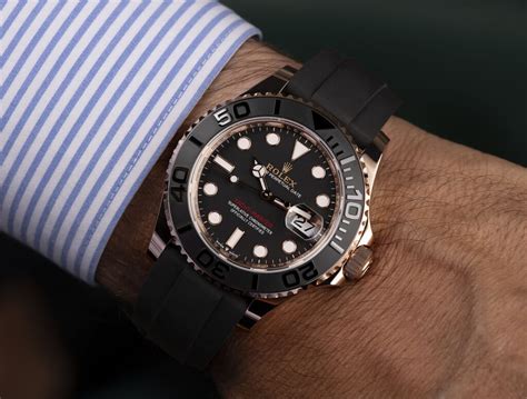 rolex yachtmaster rose gold|rolex yacht master rose gold review.